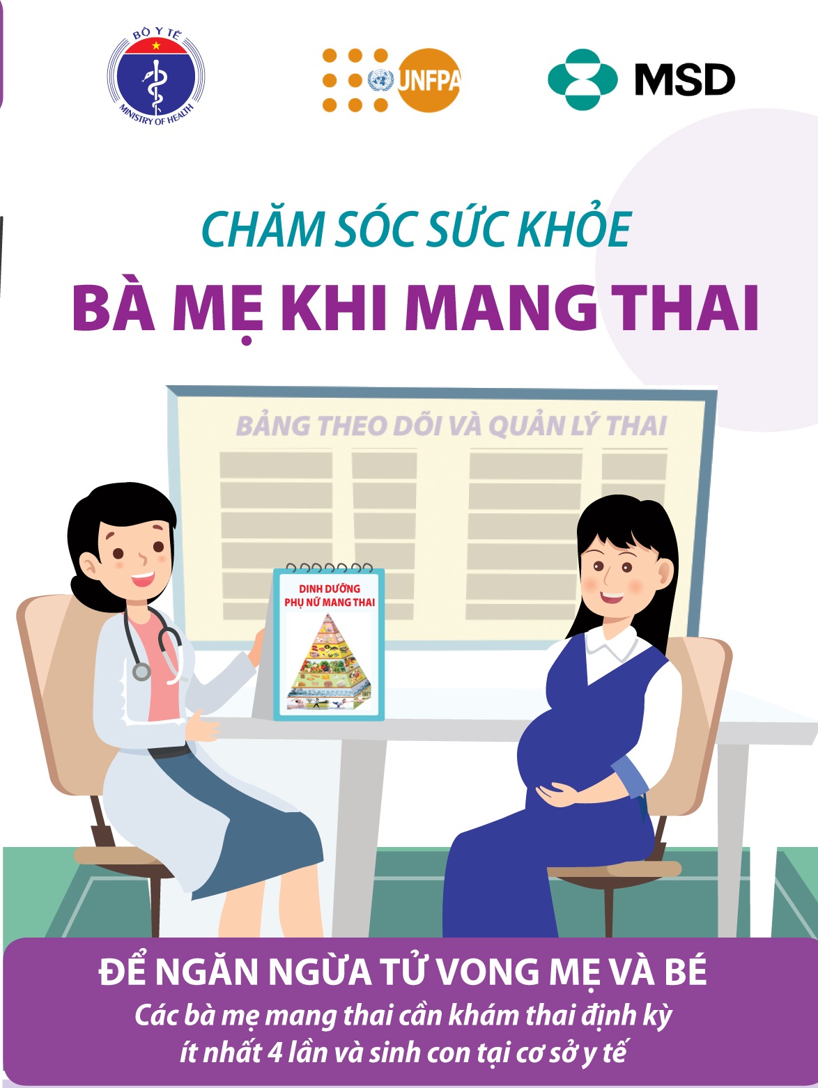 Hưởng ứng Tuần lễ Làm mẹ an toàn năm 2024 từ ngày 01- 07/10/2024